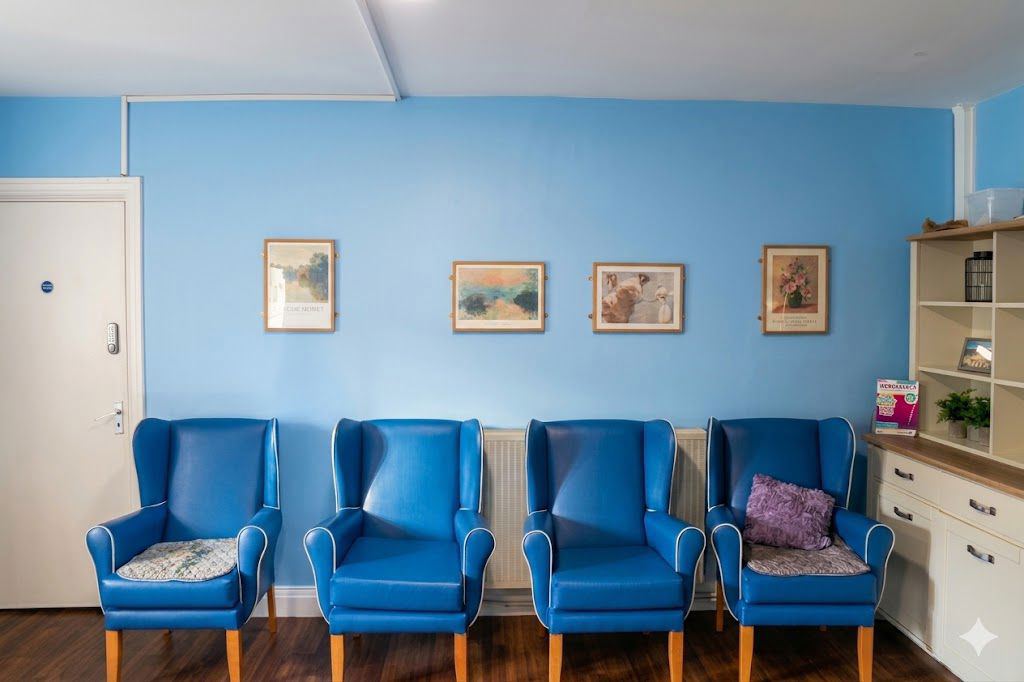 A comfortable communal lounge