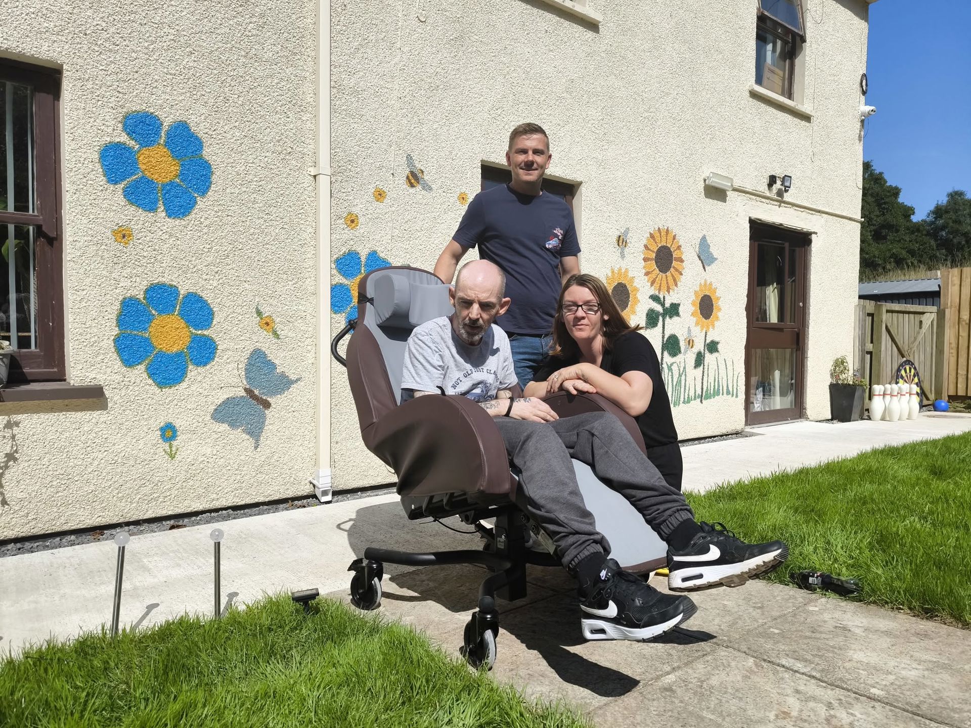 Cherished time with family at Rickeston Mill Nursing Home