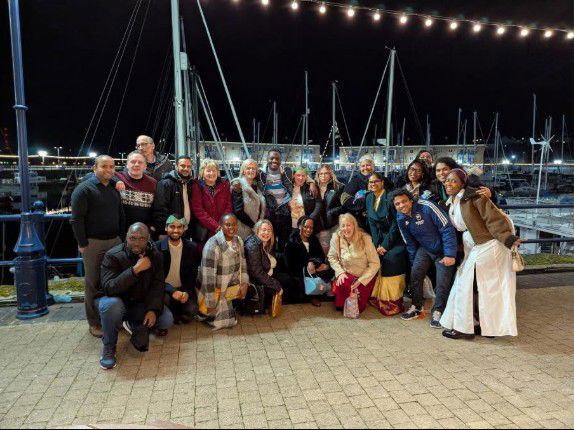 The Rickeston Mill care team together at a social evening